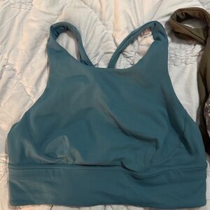 Lululemon Athletica Teal Sports Bra